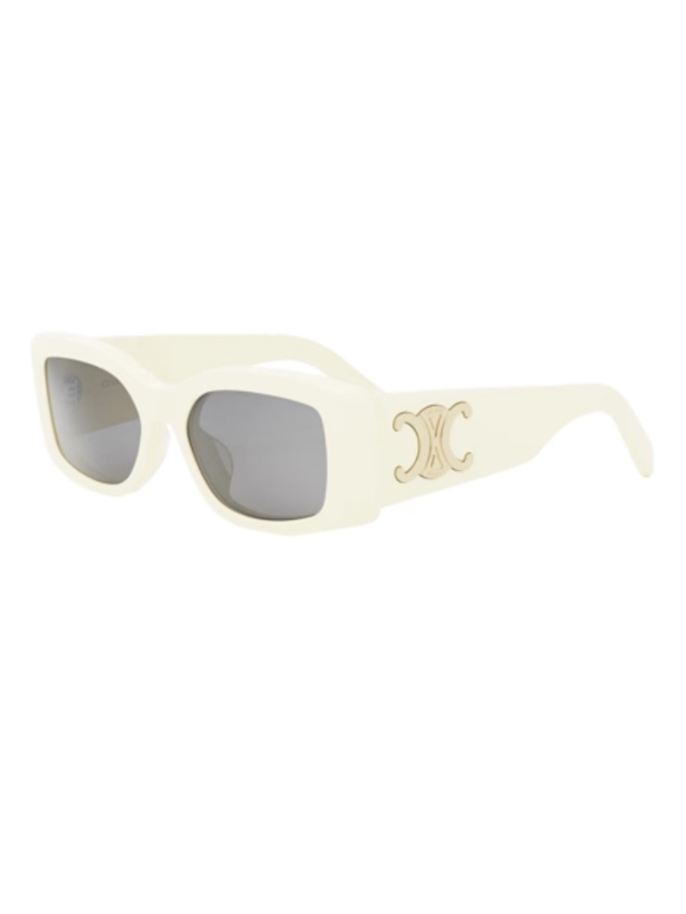 Celine CL40282U 25A 53 White Gold Sunglasses CL40282U